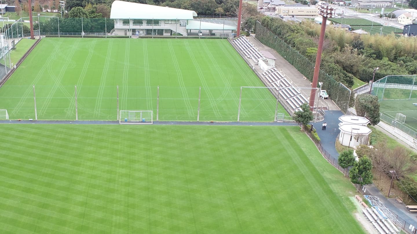磐田スポーツ交流ゆめりあ競技場サッカー・多目的グラウンドの全景