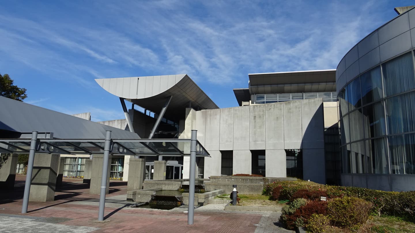 磐田市アミューズ豊田メインアリーナの外観
