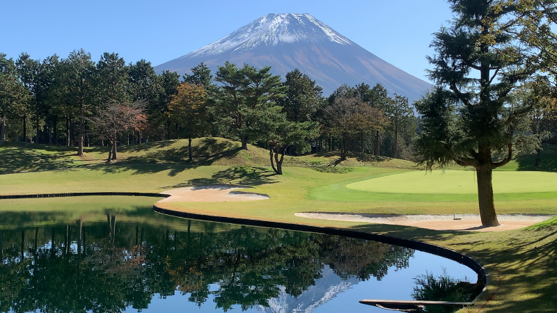 朝霧カントリークラブの全景