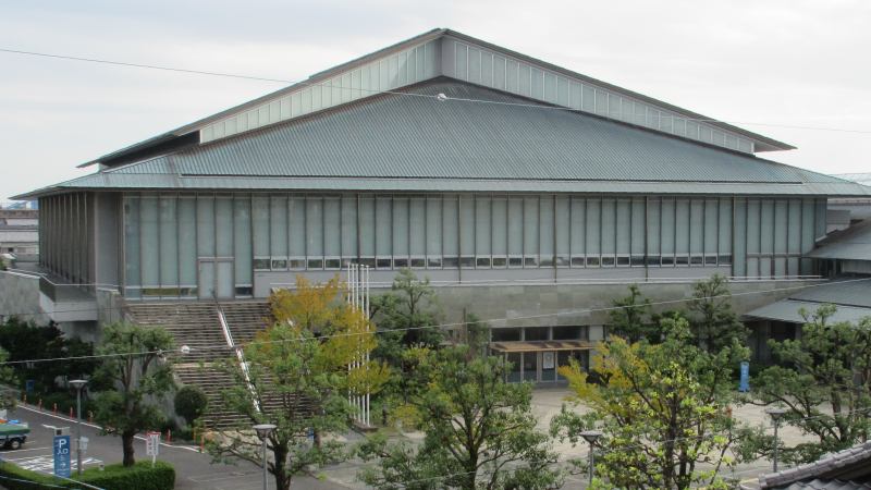 静岡県武道館の外観